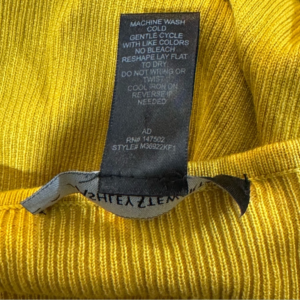 Ashley‎ Stewart Golden Yellow Blouse - Picture 6 of 9